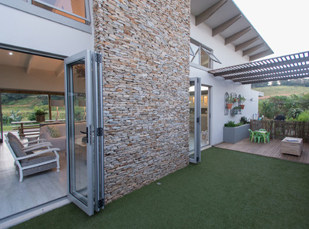 At home in an eco-estate 