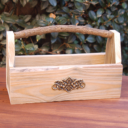 You can use this relcaimed wood holder for herbs and spices, for serviettes, or anything else you can think of.