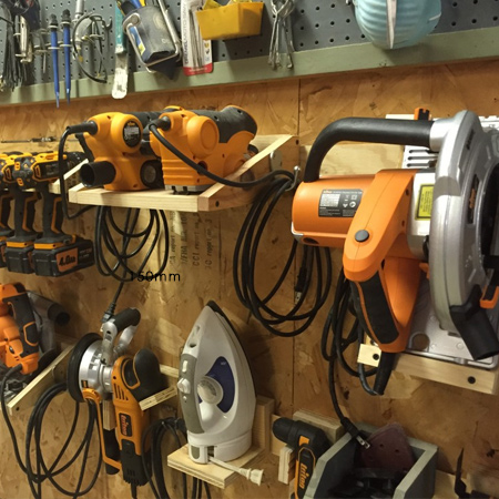 An organised workshop allows you to find what you need without hassle. It also keeps you tools safe and handy for when you want to use them. April Wilkerson recently featured on the Triton blog and is one DIY woodworking enthusiasts who definitely organises her workshop.