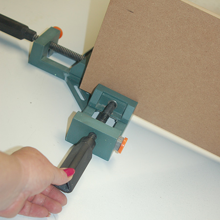 When working on your own, Tork Craft adjustable corner clamps are like an extra pair of hands.