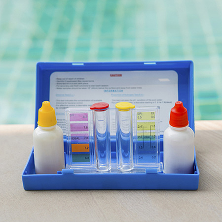 HOME-DZINE - Pool Tips - Use a pool test kit to check the water levels and treat accordingly. The kit should offer advice on what the correct levels should be and what products you need to adjust.
