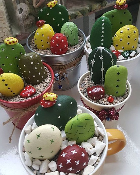 Prickly cactus crafts