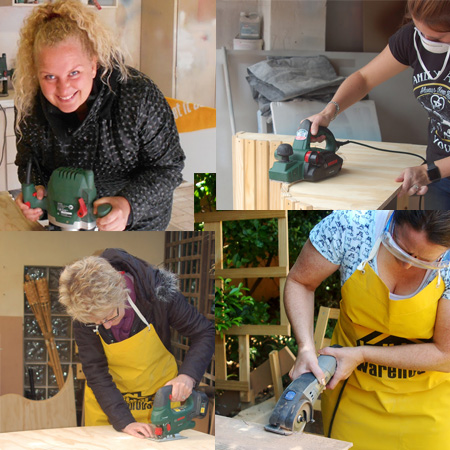 DIY Divas Workshop - have hands-on with a variety of power tools
