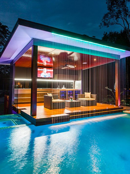In addition to financial saving, LED lighting is ideally imminently suited for outdoor lighting purposes, such as garden lights, security lights and swimming pool lighting.
