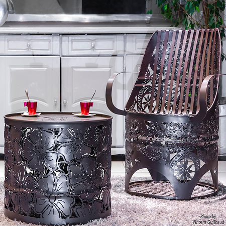 Priced from around R220, you can pick up oil drums from a variety of local suppliers. If you are prepared to put in the time and effort, you can easily make your own stylish and trendy furniture at very reasonable cost.