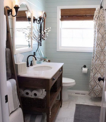 While painting tiles has become an easy way to cover up tiles, this is not a permanent solution and is only recommended if you need some time to accumulate funds to finally get the job done. If you need time to put money aside to renovate your bathroom, Rust-Oleum Tub & Tile Kit can be found at your nearest Builders Warehouse and provides a temporary fix for tiles that you can no longer live with (don't apply to shower cubicles or wet rooms).