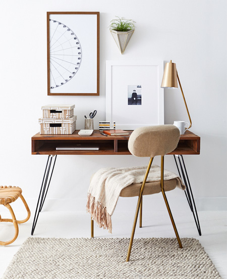 Easy DIY Home Office Desk