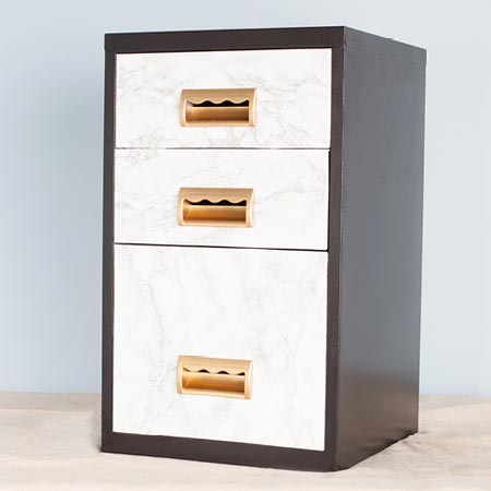 Upcycle a steel filing cabinet