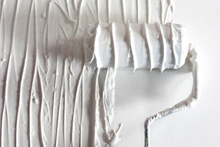 Prominent Paints Tip: Wrap thin string around your paint roller a few times to create cool paint patterns on the wall