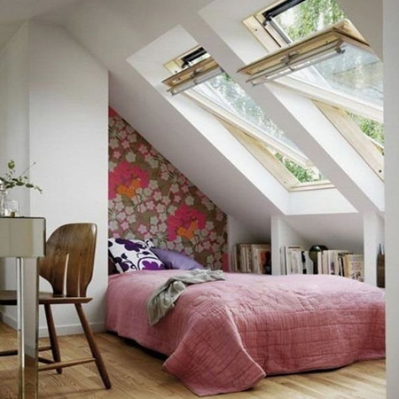 Bedroom in the attic
