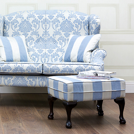 If you enjoy making an upholstered ottoman or stool, choose legs that complement