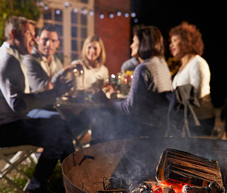 Don't let winter drive you indoors. If you don't already have a fire pit, perhaps it's time to plan and build one