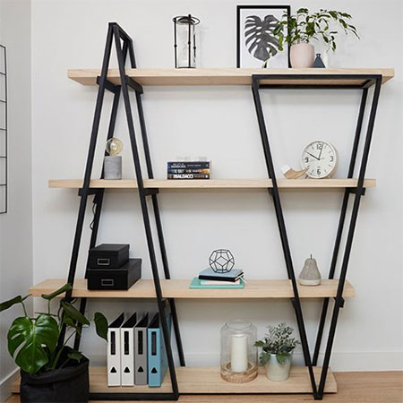 DIY Industrial Style Shelf
