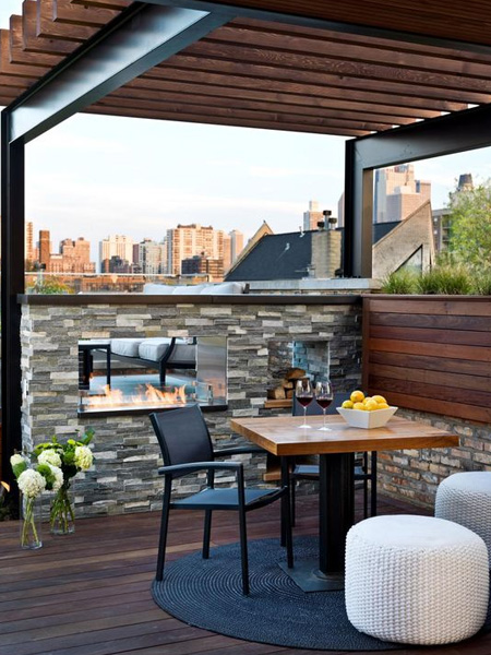 perfect balcony patio