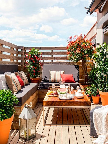 perfect balcony patio