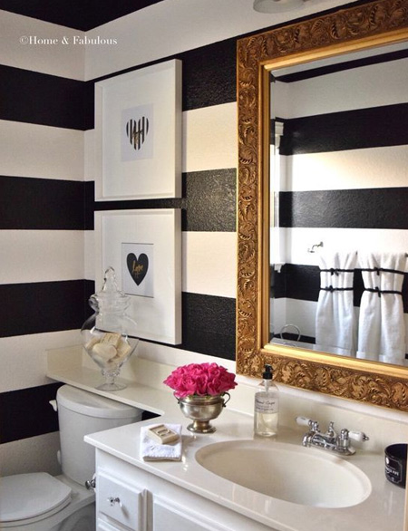 Classic Black & White Bathrooms