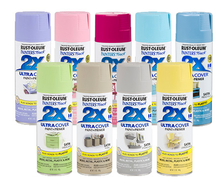 HOME-DZINE | Rust-Oleum 2X or Painter's Touch spray paint