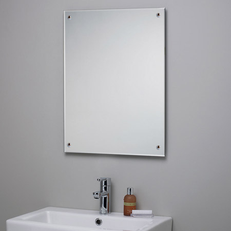 How to mount a bathroom mirror