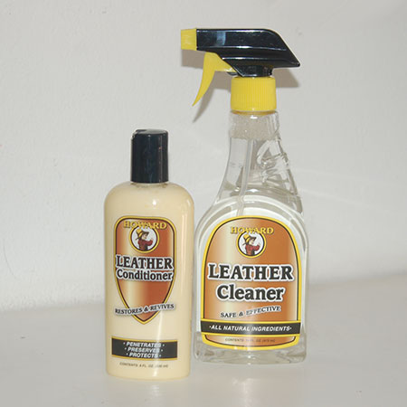 HOME-DZINE | Care for Leather Furniture - Howard Leather Cleaner and Howard Leather Conditioner