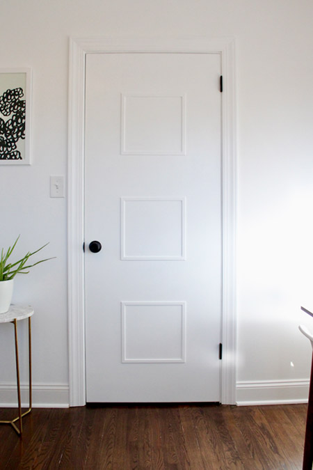 A stunning makeover for boring doors