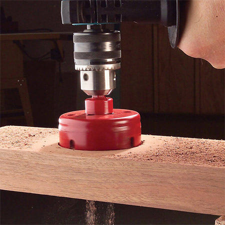 Quick Tip: Using a hole-saw