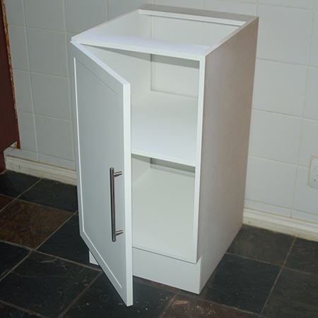 basic kitchen cabinet with door