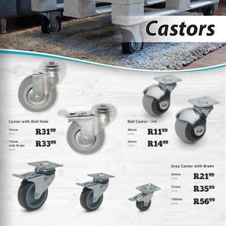 buy castor wheels at gelmar