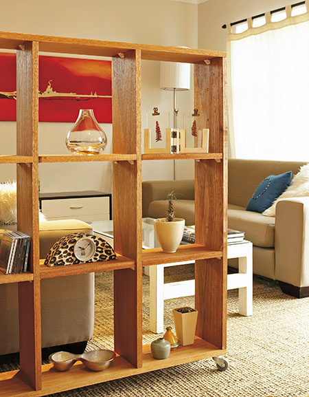 shelf unit or room divider