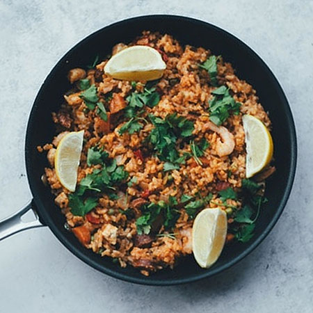 Paella with a twist