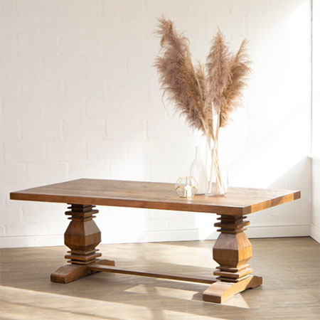 cielo dining table like restoration hardware table
