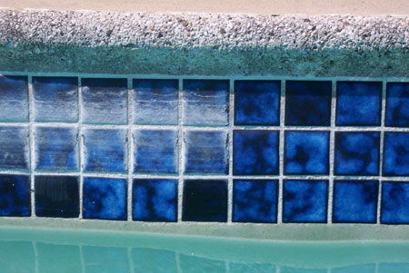 Remove Hard Water Stains from around Swimming Pool