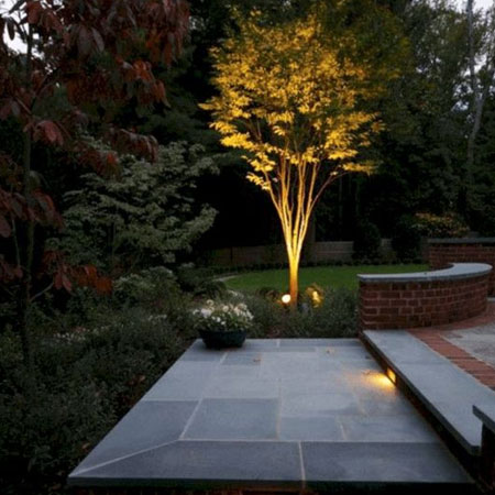 landscape lighting for garden interest