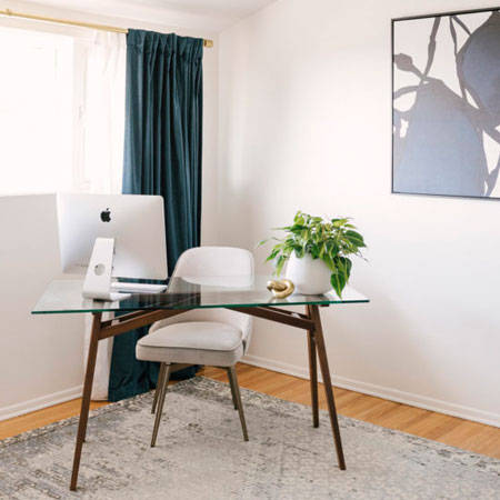 make home office space yours with personal touches
