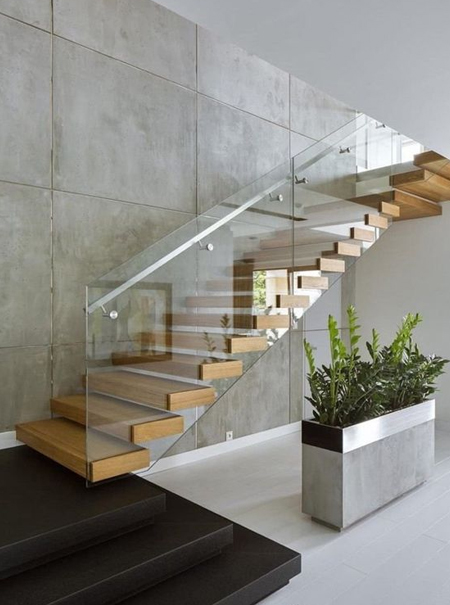 contemporary staircase design ideas