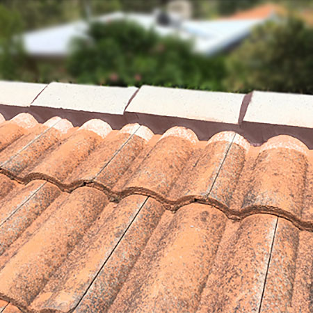 remove and repoint roof ridge caps