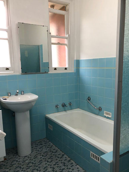 renovate dated bathroom