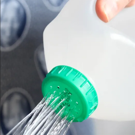 plastic bottle watering can