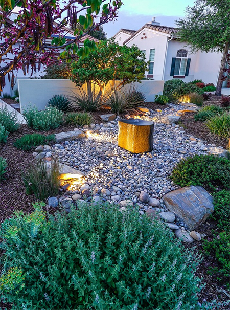 ideas for dry river bed