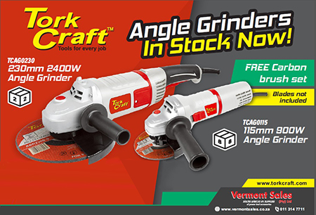 tork craft angle grinder