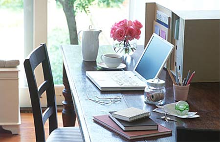 Set up a mobile or portable home office ideas
