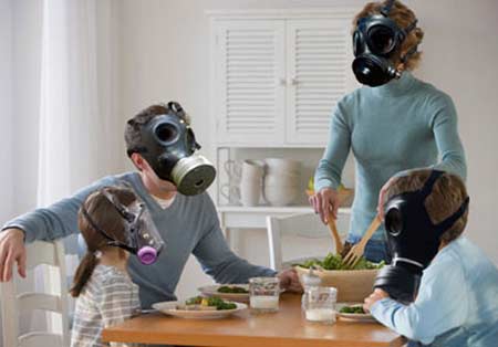 pollution in a home