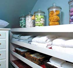 How cluttered is your linen closet?