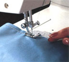 gathered bedskirts add a more finished look