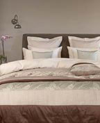 Creams and browns combine to create a relaxing atmosphere