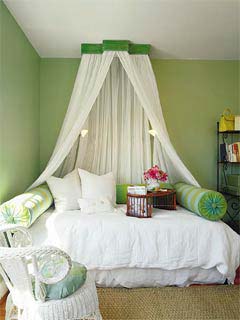 This DIY canopy is easy to make and will transform any bedroom