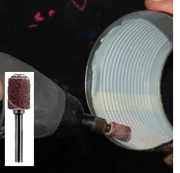 dremel to remove rough edges