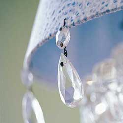 beaded lampshade