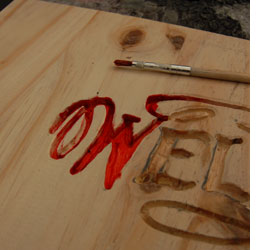 Wood carving with Dremel tools 