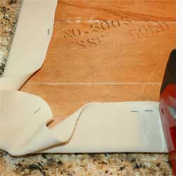 Recover those ugly dining chairs!