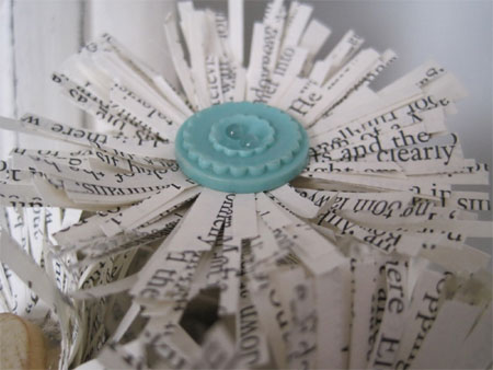 Newspaper bouquet